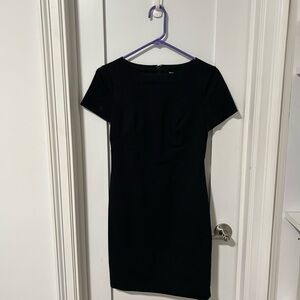 Theory Black Mini Dress